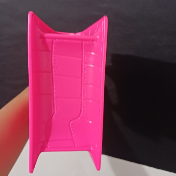 Women Hot pink neon mini purse bag - Picture 7 of 11